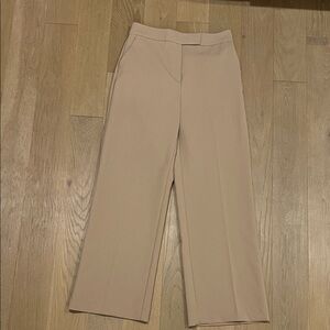 Zara Tan Wide Leg Pants